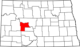 Contea di Mercer – Mappa
