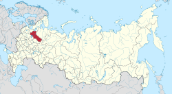 Map of Russia - Vologda Oblast.svg