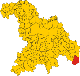 Carrega Ligure – Mappa