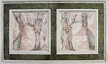 Giotto, Scrovegni Chapel. Marble fresco - Capella dei Scrovegni - Padua 2016.jpg