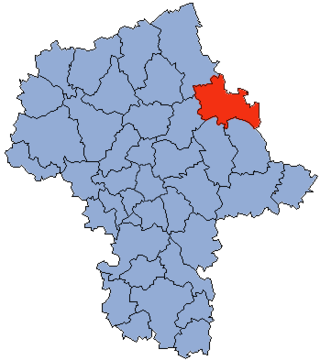 <span class="mw-page-title-main">Ostrów County, Masovian Voivodeship</span> County in Masovian Voivodeship, Poland