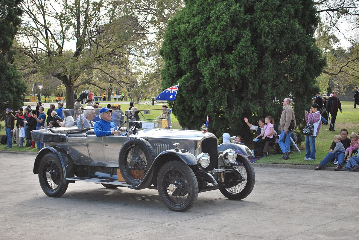 23 августа 60. Vauxhall Prince Henry. Kingston car.