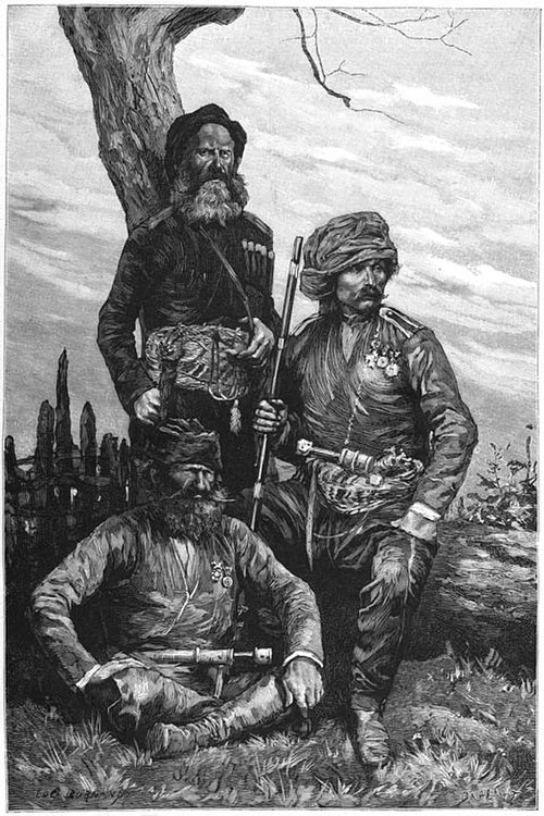 Militiamen from Guria, 1887