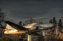 CT-133 Silver Star displayed in St. Albert, Alberta Millennium-Park-St-Albert-Alberta-Canada-01A.jpg