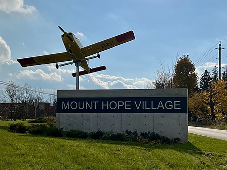 Mount Hope Village sign