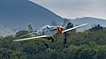 eine North American P-51D Mustang beim Start