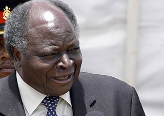 Mwai Kibaki 3rd President of Kenya