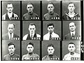 Depicted: (row one) Martin, F. W.; Kroger, John; Kroger, John; Hoffman, W. H.; (row two) Carpenter, H. L.; Stobbe, E. H.; Deshazo, I. T.; Morgan, P. H.; (row three) Slattery, T. F.; Ritzi, John C.; Beall, T. E.; Golstein, A. E.