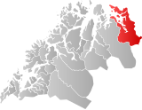 Kvænangen within Troms