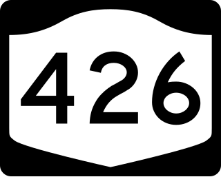 <span class="mw-page-title-main">New York State Route 426</span> State highway in Chautauqua County, New York, US