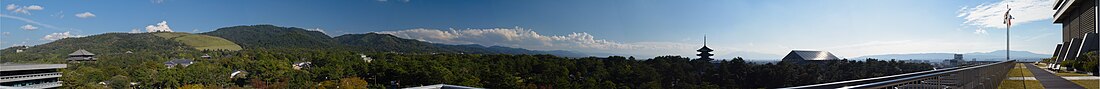 File:Nara Park from Nara prefectural government office 20141002.jpg