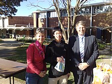 People at Narrabundah College. From left to right: staff, student, assistant principal. Narrabundah college staff student.jpg