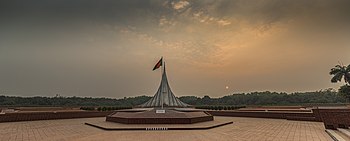 National Martyrs’ Memorial, Savar, Bangladesh. Photograph: Farruk Ahmed Bhuiyan Licensing: CC-BY-SA-4.0