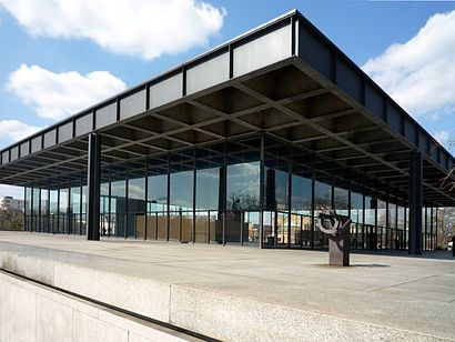 So kommt man zu der Neue Nationalgalerie mit den Öffentlichen - Mehr zum Ort Hier