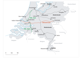 Betuweroute railway line