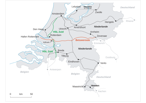 Niederlande und Betuwe (Entwurf)