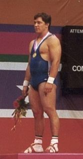 Norberto Oberburger Italian weightlifter