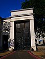 Early 19th-century north entrance lodge to the Royal Mint building, East Smithfield. [574]