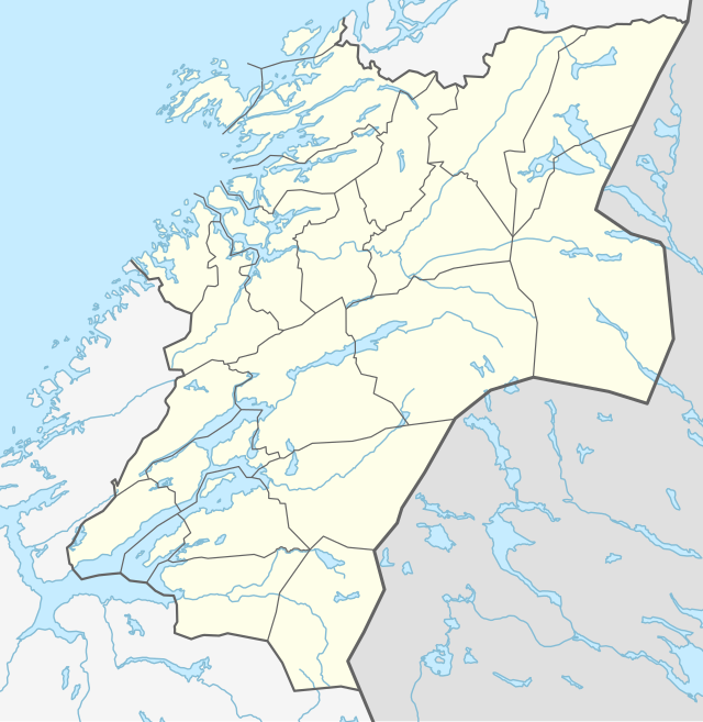Ytterøy kyrkje is located in Nord-Trøndelag