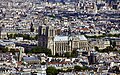 Pemandhangan Notre Dame saking Montparnasse Tower