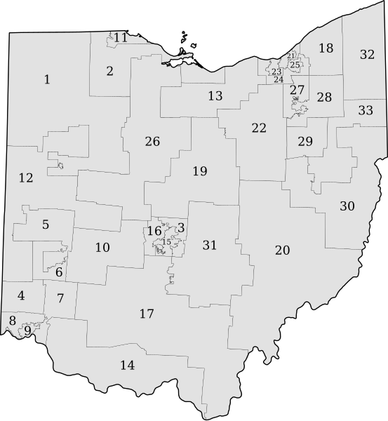 File:Ohio Senate Districts (2002-2010 elections).svg