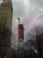 Building under construction near Madison Square