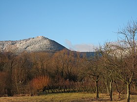 Mont Sainte-Odile talvella, Ottrottin kunta.