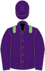 Purple, light green epaulets