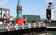 Retired numbers (removed prior to the 2013 season and replaced with markers along the terraces)