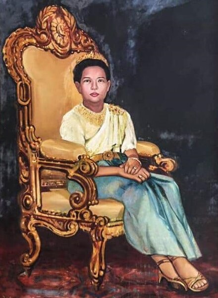 Image: Painting of Sisowath Kossamak