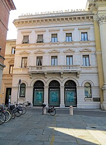 Palazzo della Cassa di Risparmio (Parma) - fațadă 06-04-2017.jpg