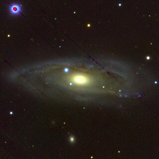 NGC 3312 Spiral galaxy in the constellation Hydra