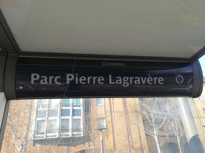 File:Parc Pierre Lagravère plaque signalétique 2019.jpg