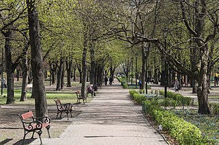 <span class="mw-page-title-main">Mier Park</span> An urban park in Warsaw, Poland