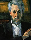 Paul Cézanne: Portrait de Victor Chocquet, um 1877, heute: Virginia Museum of Fine Arts, Richmond