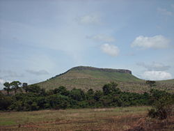 Landscape on the route nationale n ° 2