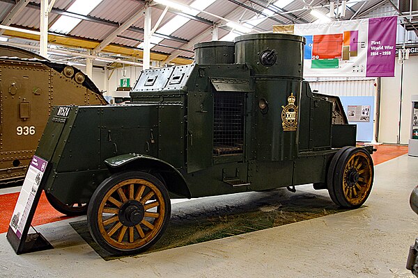 Peerless armoured car