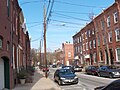 Brown Street, Fairmount, Philadelphia, PA 19130, looking west, 2700 block