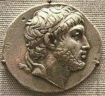 Tetradrachm of Philip V of Macedon (British Museum) Philip V of Macedon BM.jpg