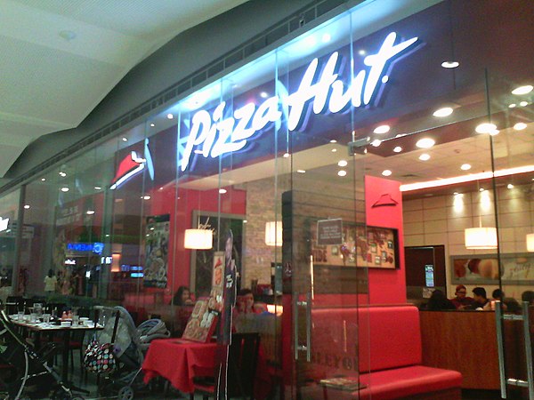 A Pizza Hut franchise