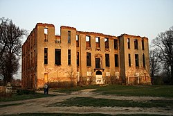 Ruins of the local castle of the Knights Hospitaller