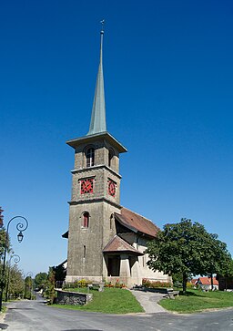 Kyrka i Poliez-le-Grand