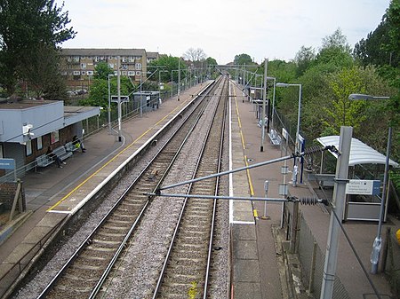 Ponders End Railway Station