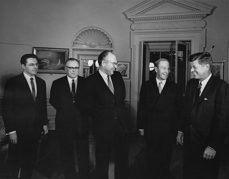 File:President John F. Kennedy with First Deputy Foreign Minister of the Soviet Union, Vasiliy Vasilyevich Kuznetsov (01).jpg