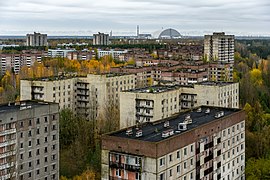 Припјат у новембру 2017.