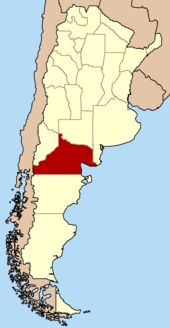 Lokasi Wilayah Río Negro