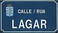 * Nomination Street sign in A Coruña (Galicia, Spain). --Drow male 11:46, 9 October 2022 (UTC) * Decline  Oppose Over-processed, and aliasing. Or stitching problems ? But it's not a panorama. --Sebring12Hrs 06:16, 11 October 2022 (UTC)