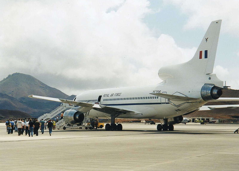 File:RAF Tristar at Ascension Island.jpg