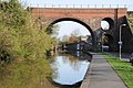 Railway bridge over the Worcester and Birmingham Canal - geograph.org.uk - 3436203.jpg
