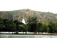 Hills behind the Japanese Temple near Venu Vana